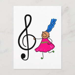 Music Kid Vykort