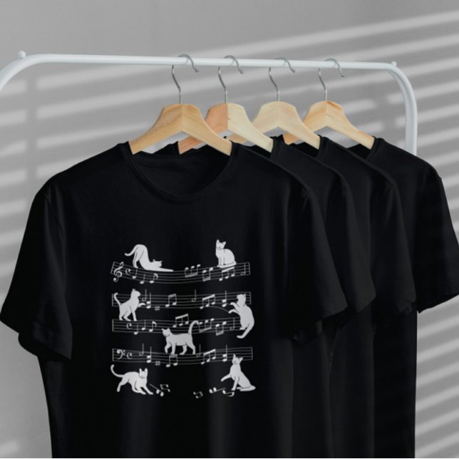 Music Lakan Cat Silhouette T Shirt (Skapare uppladdad)