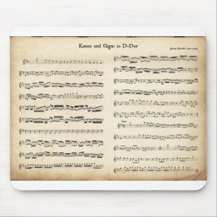 Music lakan, Pachelbel Kanon och Gigue i D Dur Musmatta