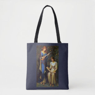 Music Large Tote Bag Tygkasse