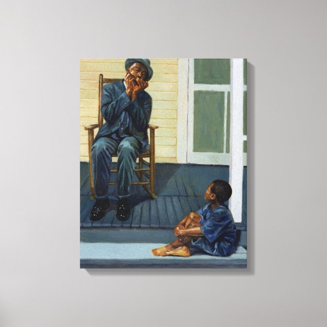 Music Lesson #1 2000 Canvastryck (Framsida)