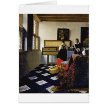 Music Lesson av Johannes Vermeer