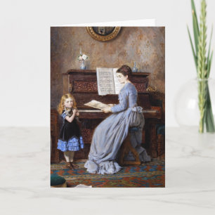 Music Lesson Greeting Card Kort