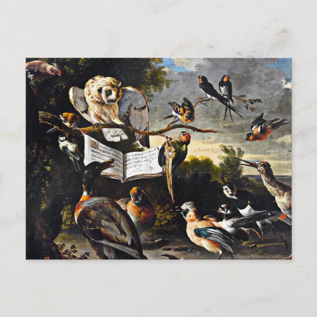 Music Lesson Vykort (Framsida)