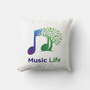 Music Life (Musik - ett dynamiskt liv) Kudde