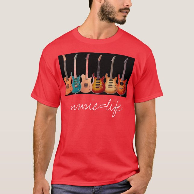 music=life tee (Framsida)