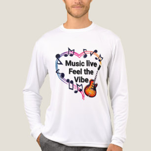 Music Live känner av Vibe - Premium Bella+Canvas L T Shirt