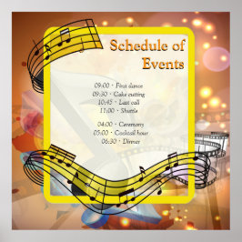 Music Lovers Celebration Themes Poster