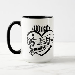 Music Lovers Mug Mugg