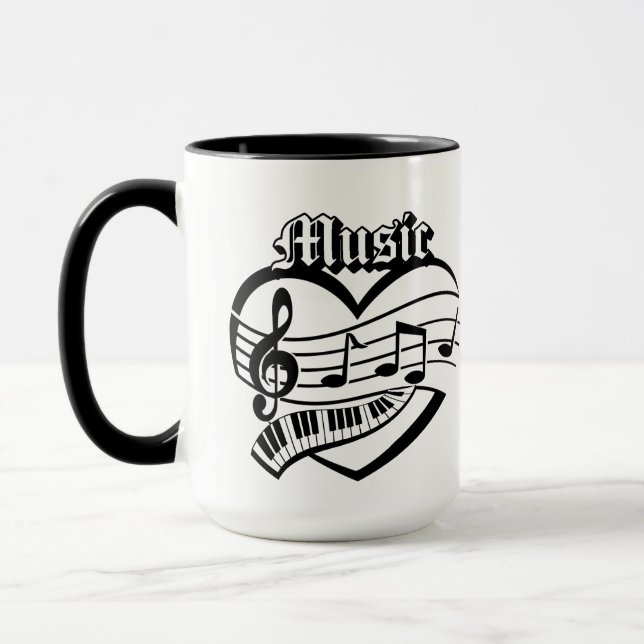Music Lovers Mug Mugg (Vänster)