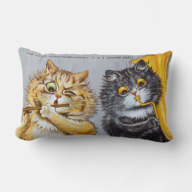 Music Loving Cats, Louis Wain Lumbarkudde (Framsida)