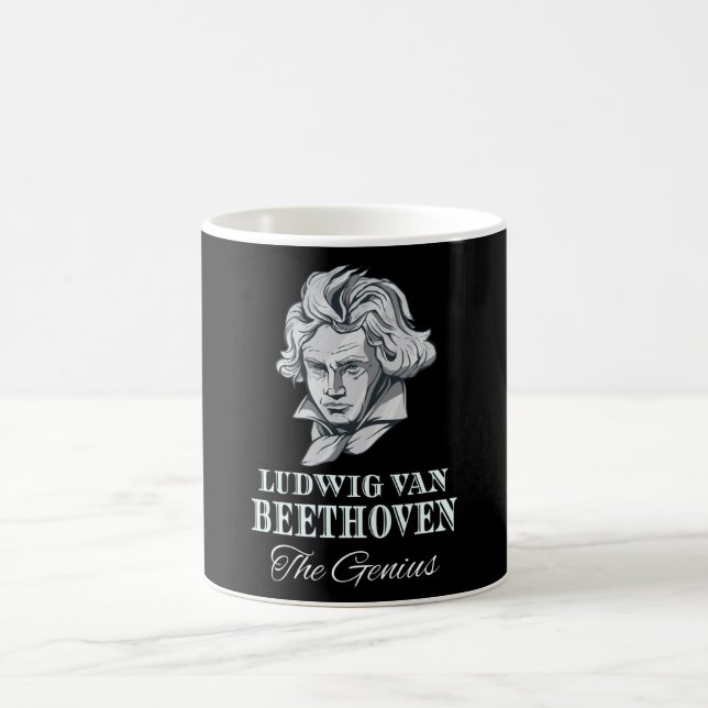 Music - Ludwig Van Beethoven The Genius Kaffemugg (Center)