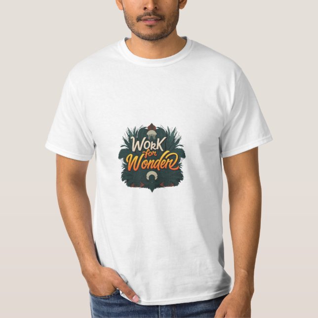 Music Lyrics T Shirt (Framsida)
