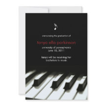 Music Major Piano Studenten-meddelande