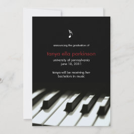 Music Major Piano Studenten-meddelande Meddelande