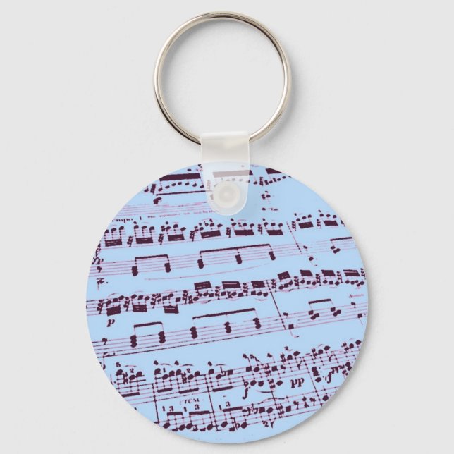 Music Major/Student/Lärare Nyckelring (Framsida)