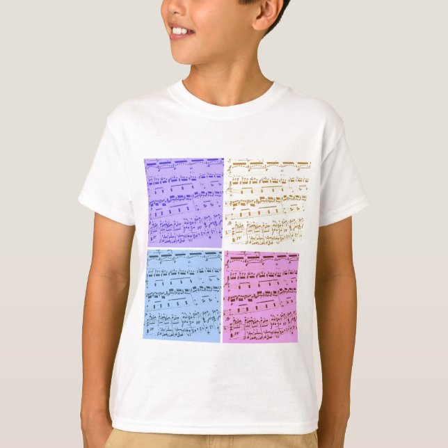 Music Major/Student/Lärare Tee (Framsida)