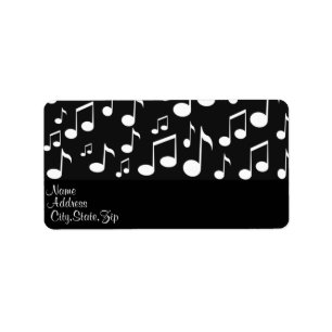 Music Maker_ Adressetikett