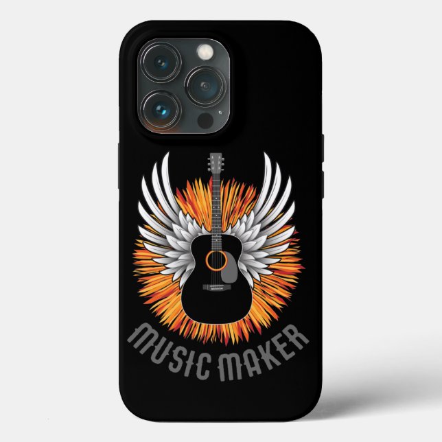 Music Maker (guitar player) Case-Mate iPhone Case (Baksida )