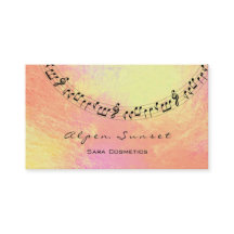 Music Makeup Lash Peach Ro Guld Metallic Sunset