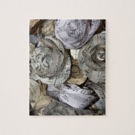 Music Manuscript Papprare Ro Jigszle Puzzle Pussel