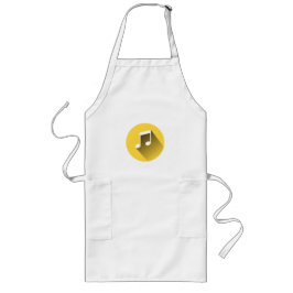 Music Mashup Long apron Långt Förkläde
