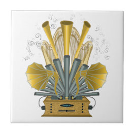 Music Maskin Tile Kakelplatta