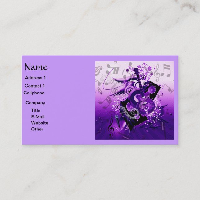 Music & Me_ Visitkort (Framsida)