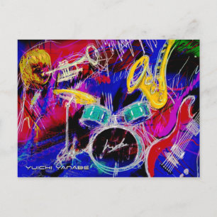 Music Medley Vykort