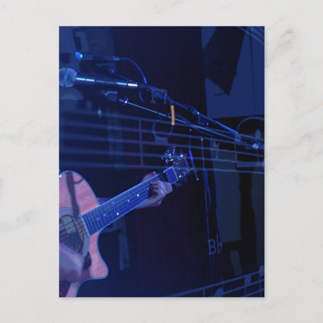 Music Mike- 1:a versionen Vykort (Framsida)