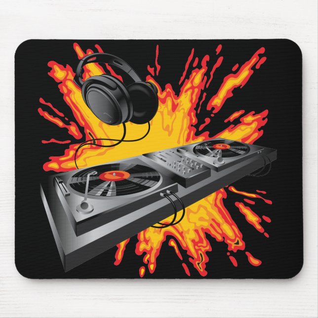 Music Mixer Mousepad Musmatta (Framsidan)