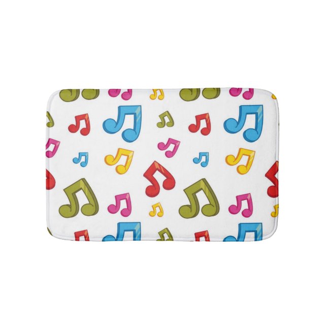 Music mönster badrumsmatta (Framsidan)