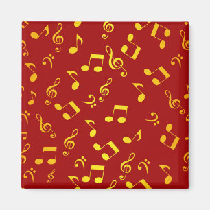 Music mönster magnet