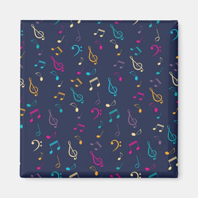 Music mönster magnet (Framsidan)