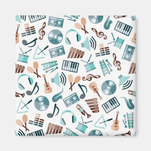 Music mönster magnet