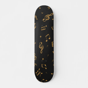 Music mönster mini skateboard bräda 18,5 cm
