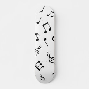 Music mönster mini skateboard bräda 18,5 cm