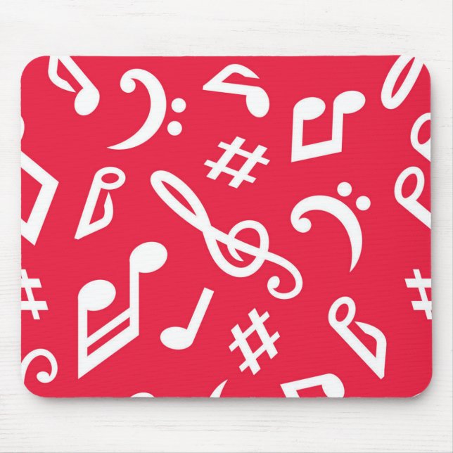 Music mönster musmatta (Framsidan)