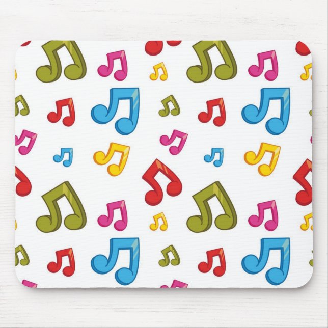 Music mönster musmatta (Framsidan)