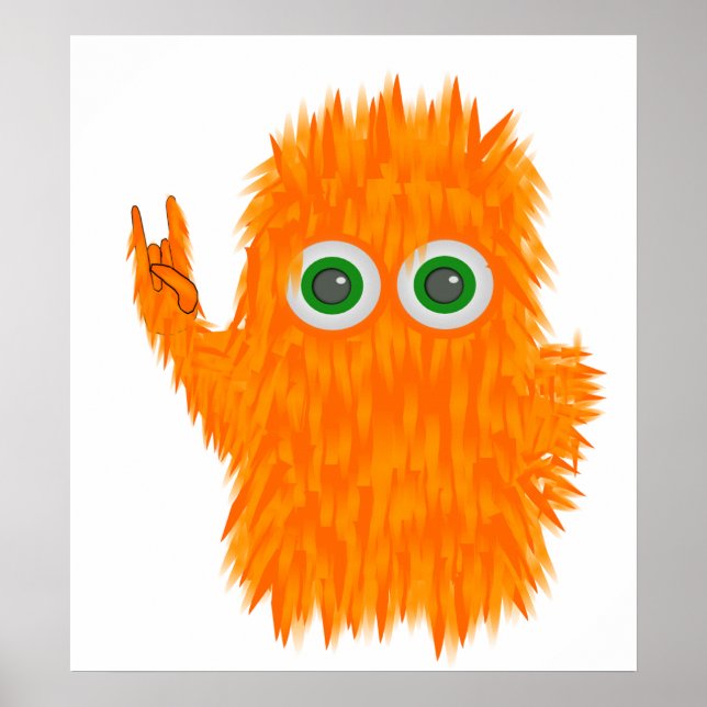 Music Monster Poster (Framsidan)