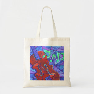 Music Mosaic Bag Tygkasse