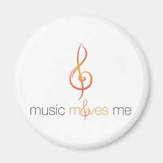 Music Moves™ Round Magnets Magnet