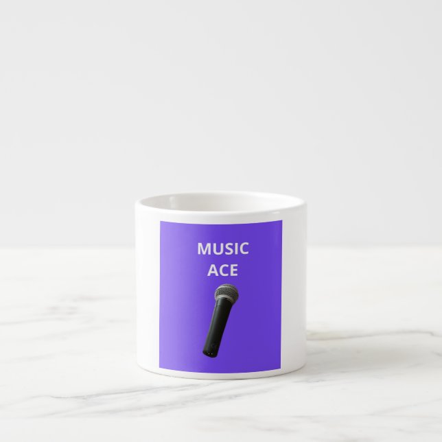 Music mugg espressomugg (Framsidan)