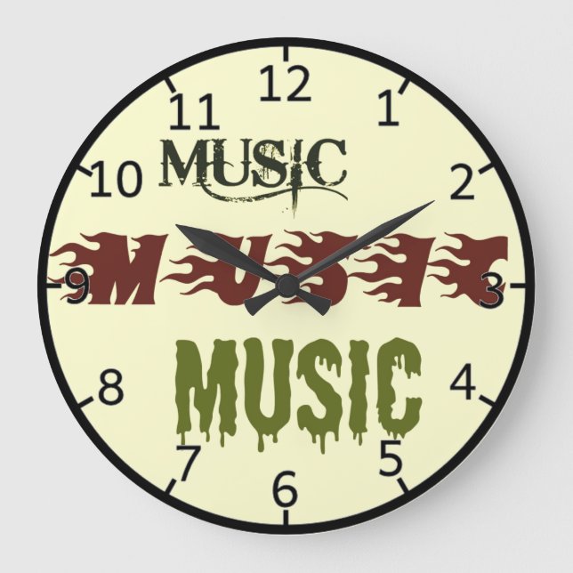 Music Music Stor Klocka (Framsida)