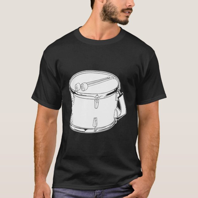 Music Musician Marching Band T Shirt (Framsida)