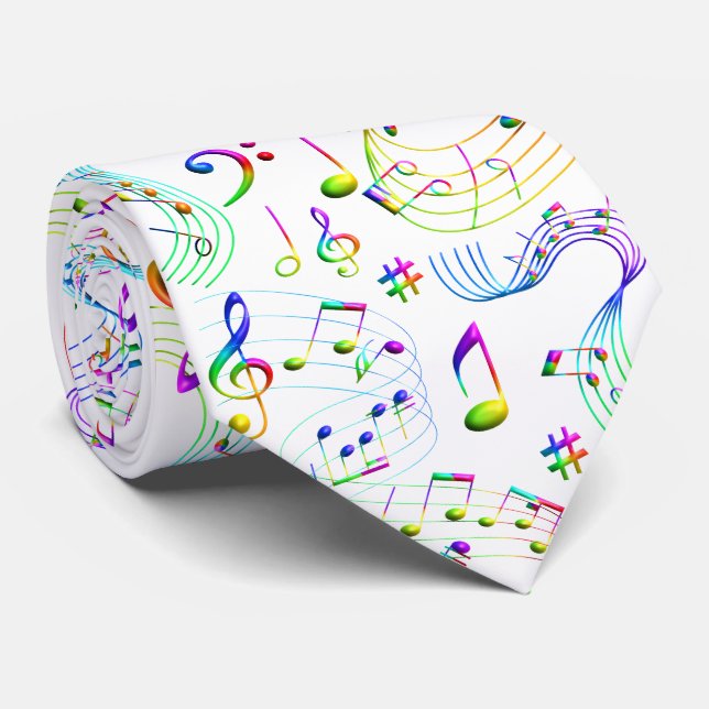 Music Musik noter Colorful Slips (Rullad)