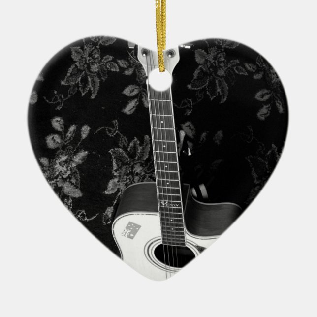 Music My Bloods Julgransprydnad Keramik (Framsidan)