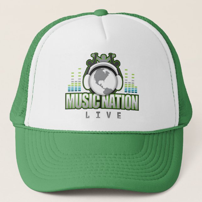 Music Nation Live-Truckerkeps Keps (Framsida)