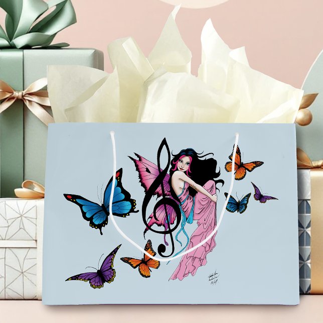 Music Note Butterflies Fairy (Skapare uppladdad)