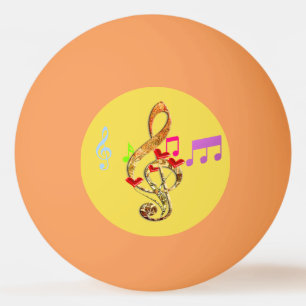 Music Note emoji Pingisboll
